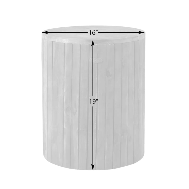 Well Traveled Living Michael Round Garden Stool | GW STORE