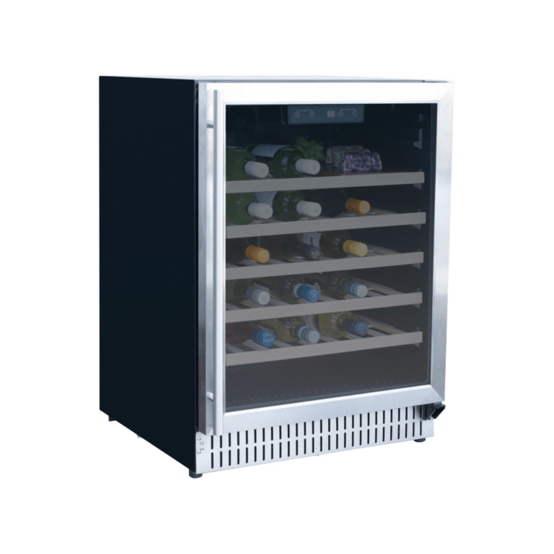 Summerset 24-Inch 5.3 Cu. Outdoor Single Zone Wine Cooler | GW STORE