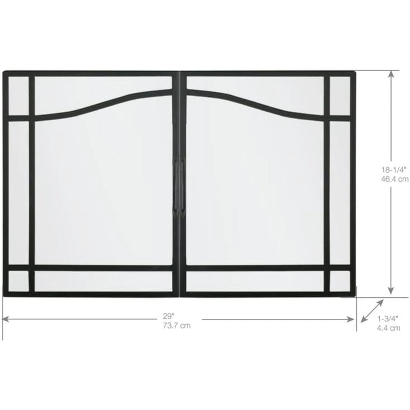 Dimplex BF Series Glass Swing Door Kit for Model BF33DXP | GW STORE