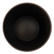 Well Traveled Living Bronze Finish Braga Metal Stool-Table-Container | GW STORE