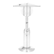 Well Traveled Living Hammered Bronze Finish Table Top Propane Patio Heater | GW STORE