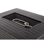 Well Traveled Living Longmont Aluminum Rectangular Propane Fire Pit | GW STORE