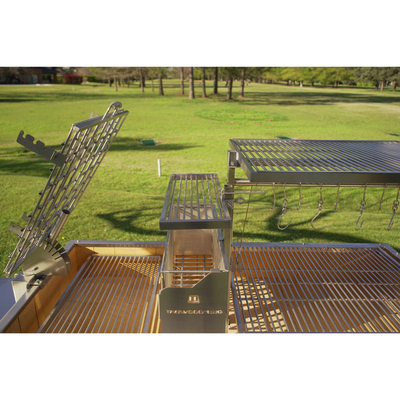 Tagwood BBQ26SS Argentine Wood Fire & Charcoal Freestanding Grill | GW STORE
