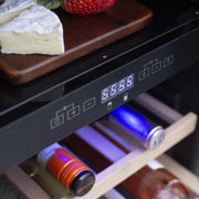 Summerset 15-Inch 3.2 Cu. Outdoor Dual Zone Wine Cooler | GW STORE