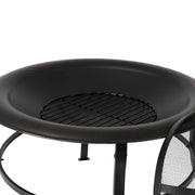 Well Traveled Living Tokia Round Fire Pit | GW STORE