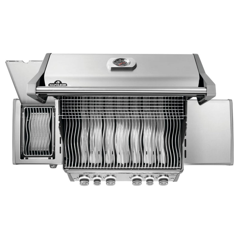 Napoleon Rogue® PRO 525 SIB Stainless Steel Freestanding Gas Grill w/ Infrared Side Burner | GW STORE