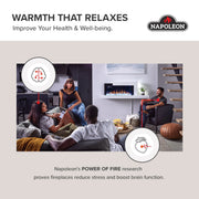Napoleon Entice™ 72 Wall-Hanging Electric Fireplace | GW STORE