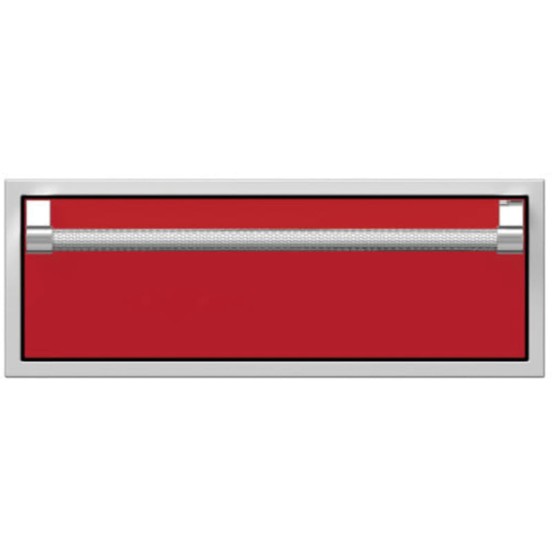 Hestan 30" Single Storage Drawer Recessed Marquise Accented Panels