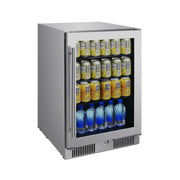 Blaze 20-Inch 4.5 Cu. Ft. Outdoor Rated Beverage Cooler w/ Lock - BLZ-GDBEV20-4.5 | GW STORE