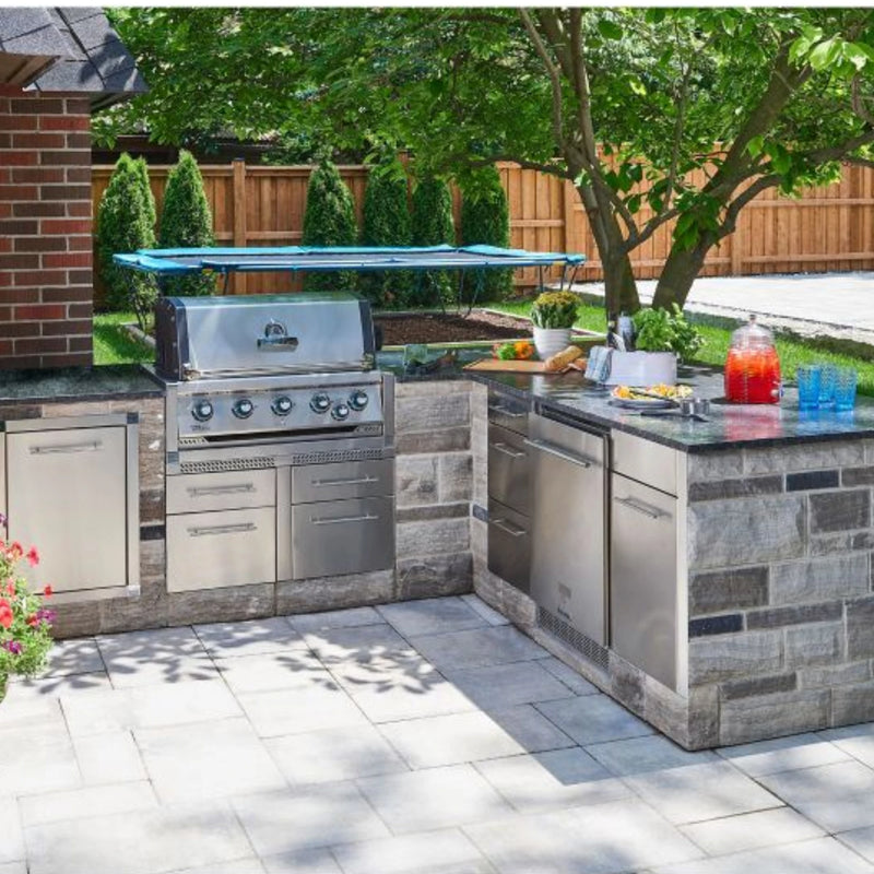 Broil King 38 Inch Imperial S570 5-Burner Built-In Gas Grill With Rotisserie | GW STORE