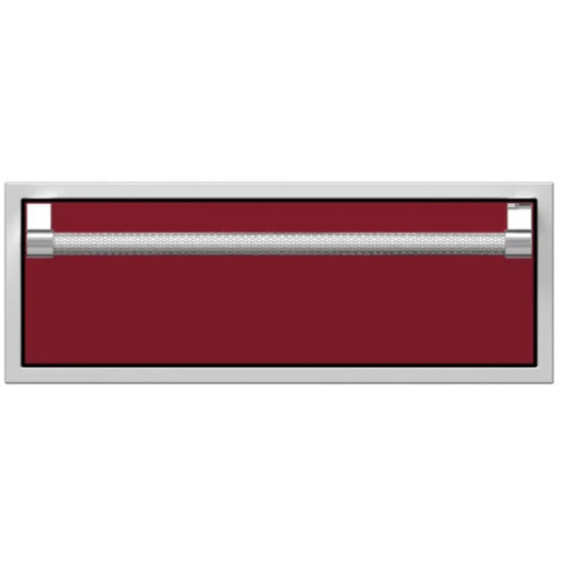 Hestan 30" Single Storage Drawer Recessed Marquise Accented Panels