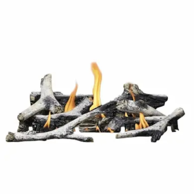 Napoleon BLKRS36 Birch High Definition Log Kit for Riverside 36" Fireplace | GW STORE