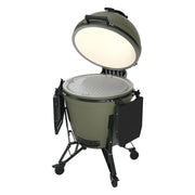 BSTRD XL Complete Alpine Green Freestanding Kamado Grill | GW STORE