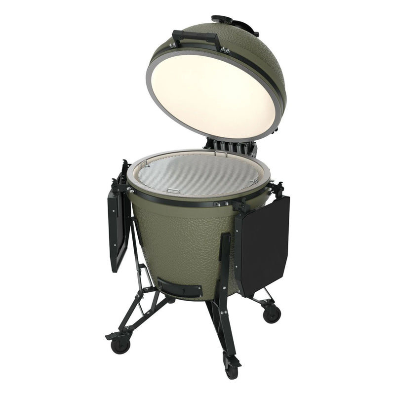 BSTRD XL Complete Alpine Green Freestanding Kamado Grill | GW STORE