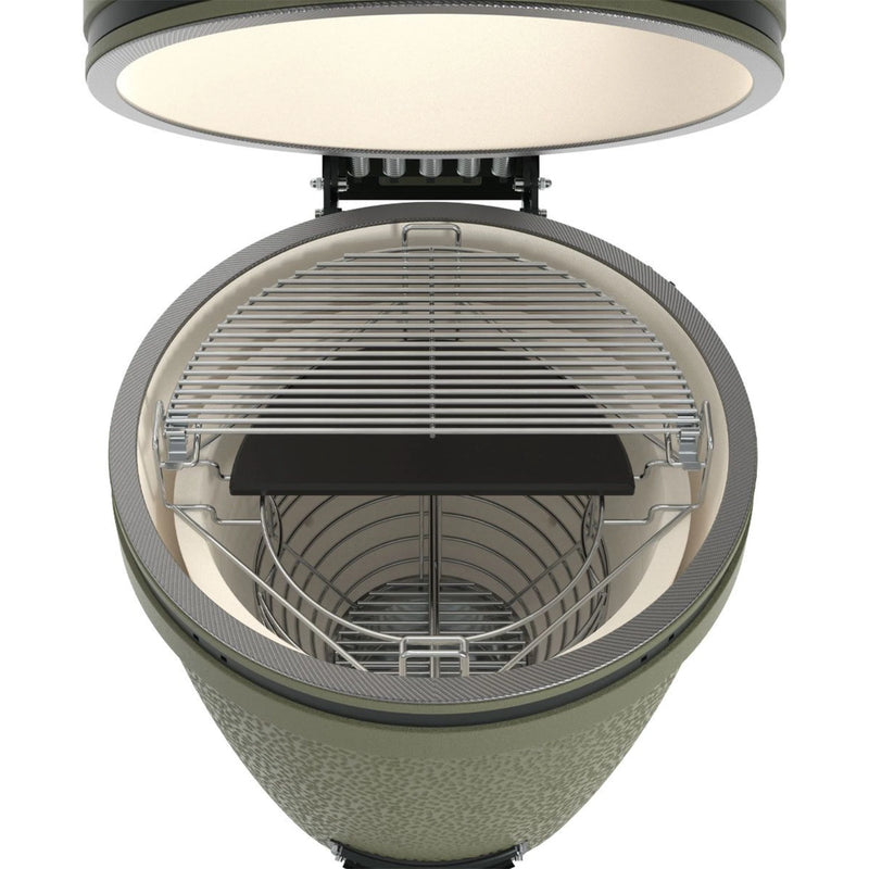 BSTRD XL Solo Alpine Green Built-In Kamado Charcoal Grill | GW STORE