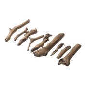 Dimplex Chunky Driftwood Molded Logs 9 Pieces | GW STORE