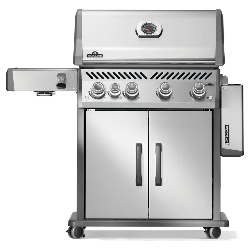 Napoleon Rogue® PRO 525 SIB Stainless Steel Freestanding Gas Grill w/ Infrared Side Burner | GW STORE