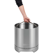 Napoleon Timberwolf 22-Inch Stainless Steel Smokeless Fire Pit | GW STORE