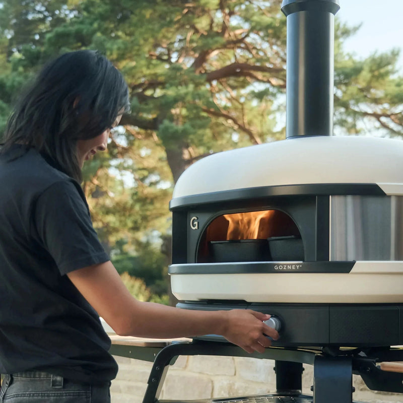 Gozney Dome Gen 2 Bone Dual Fuel Built-In Outdoor Pizza Oven | GW STORE