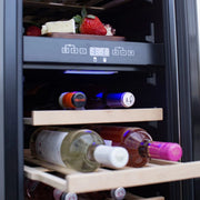 Summerset 15-Inch 3.2 Cu. Outdoor Dual Zone Wine Cooler | GW STORE