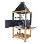 Tagwood BBQ02SI Premium Freestanding Santa Maria Argentine Grill - "The Beast" | GW STORE