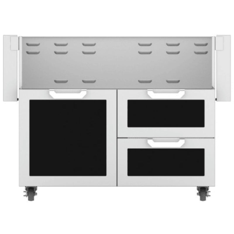 Hestan GCR42 42-Inch Grill Cart with Double Drawers & Soft-Close Door | GW STORE
