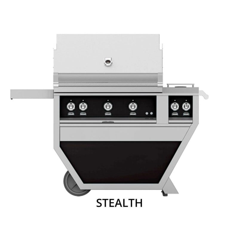 Hestan 36" 3-Burner Gas Grill with Deluxe Cart | GW STORE