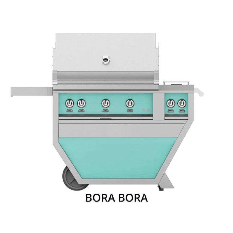 Hestan 36" 3-Burner Gas Grill with Deluxe Cart | GW STORE