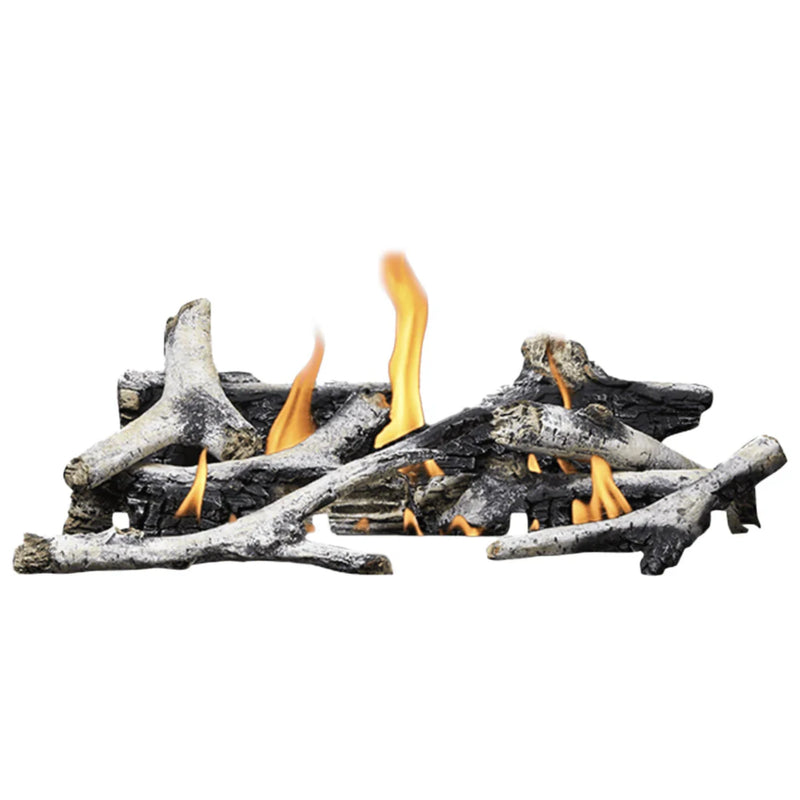 Napoleon BLKAX36-1 High Definition Birch Log Kit for 36-in Altitude X Series Fireplace | GW STORE