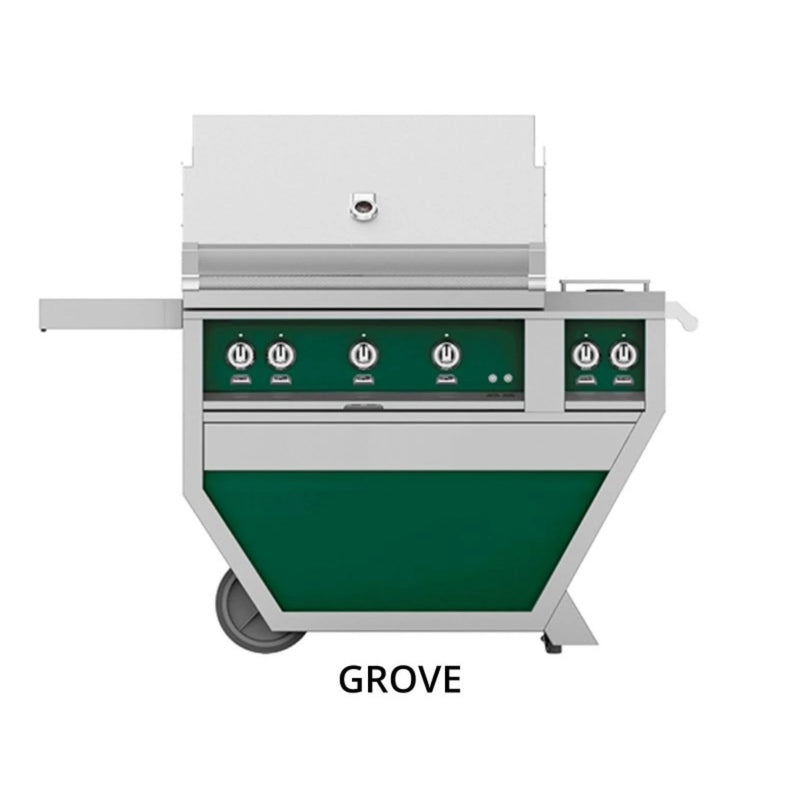 Hestan 36" 3-Burner Gas Grill with Deluxe Cart | GW STORE