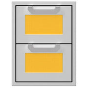 Hestan 16" Double Storage Drawer Recessed Marquise Accented Panels | GW STORE