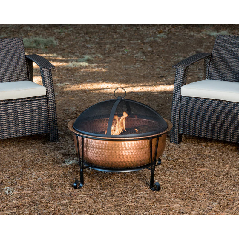 Well Traveled Living Palermo Copper Fire Pit | GW STORE