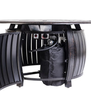 Well Traveled Living Grand Cooper Aluminum Round Propane Fire Pit | GW STORE