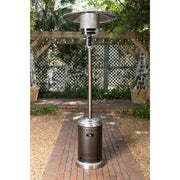 Well Traveled Living Ash & Stainless Steel Finish Propane Gas Patio Heater | GW STORE