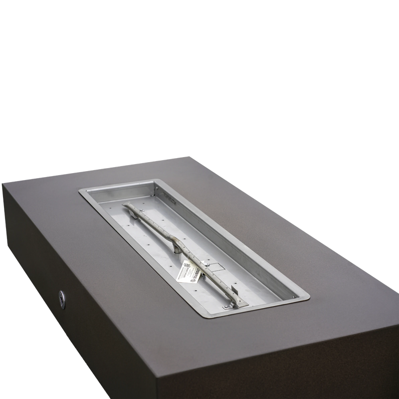 The Outdoor Plus Coronado Rectangular Fire Pit LP | GW STORE