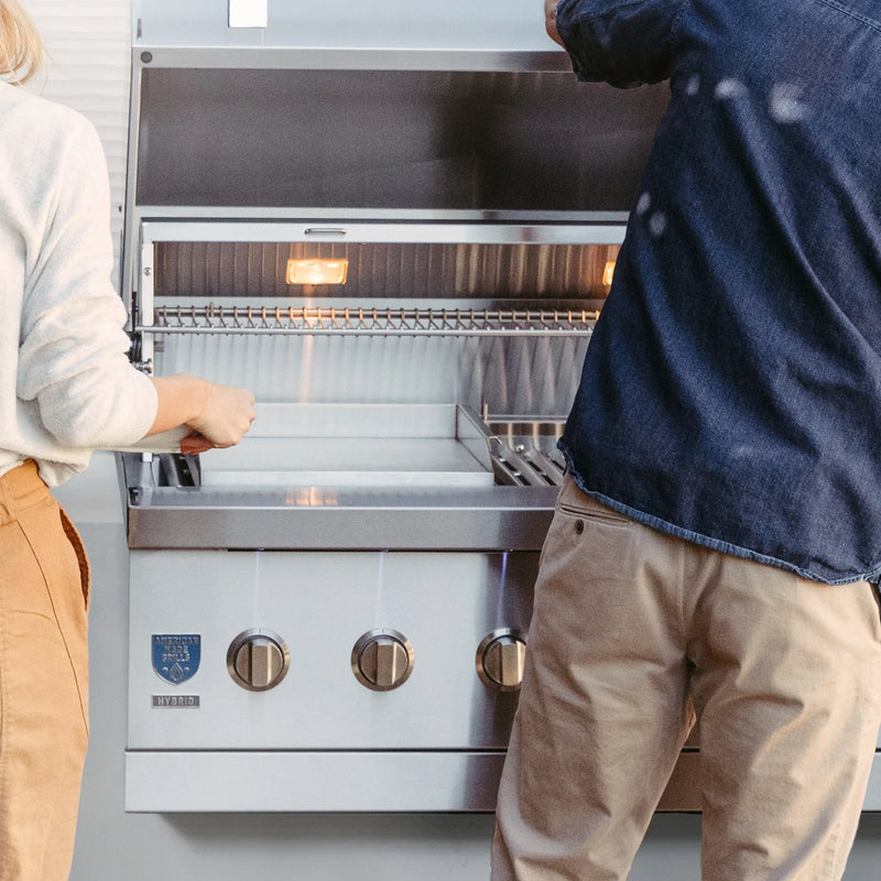 American Made Grills Encore 36-Inch Built-In Hybrid Grill | GW STORE