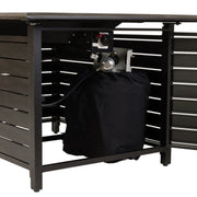 Well Traveled Living Longmont Aluminum Rectangular Propane Fire Pit | GW STORE