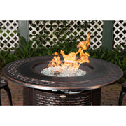 Well Traveled Living Bellante Woven Aluminum Propane Fire Pit | GW STORE