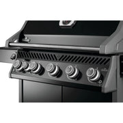 Napoleon Rogue PRO 625 SIB Black Freestanding Gas Grill w/ Infrared Side Burner | GW STORE