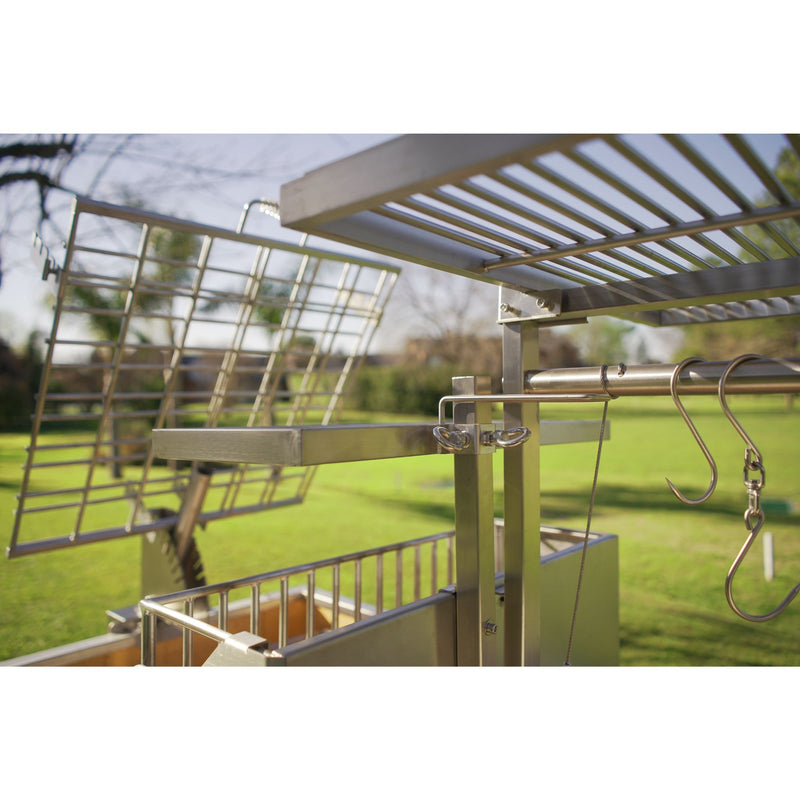 Tagwood BBQ26SS Argentine Wood Fire & Charcoal Freestanding Grill | GW STORE