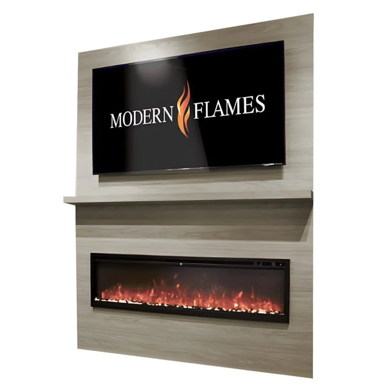 Modern Flames Coastal Sand Allwood Fireplace Wall System