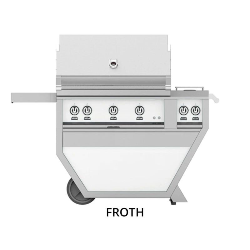 Hestan 36" 3-Burner Gas Grill with Deluxe Cart | GW STORE