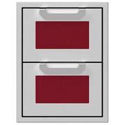 Hestan 16" Double Storage Drawer Recessed Marquise Accented Panels | GW STORE