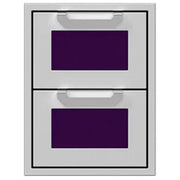 Hestan 16" Double Storage Drawer Recessed Marquise Accented Panels | GW STORE