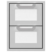 Hestan 16" Double Storage Drawer Recessed Marquise Accented Panels | GW STORE