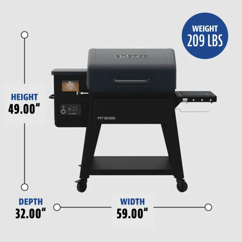Pit Boss Navigator 1300 Series WiFi & Bluetooth Freestanding Wood Pellet Grill & Smoker | GW STORE