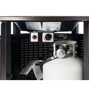 Well Traveled Living Bellante Woven Aluminum Propane Fire Pit | GW STORE