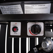 Well Traveled Living Grand Cooper Aluminum Round Propane Fire Pit | GW STORE