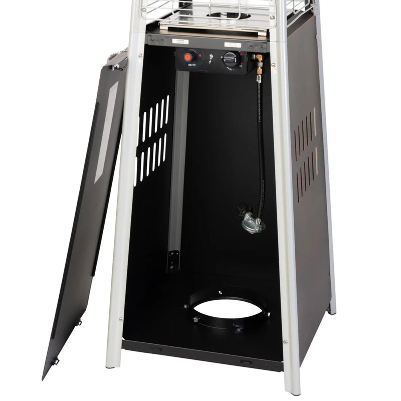 Well Traveled Living Coronado Brushed Bronze Pyramid Flame Propane Patio Heater | GW STORE