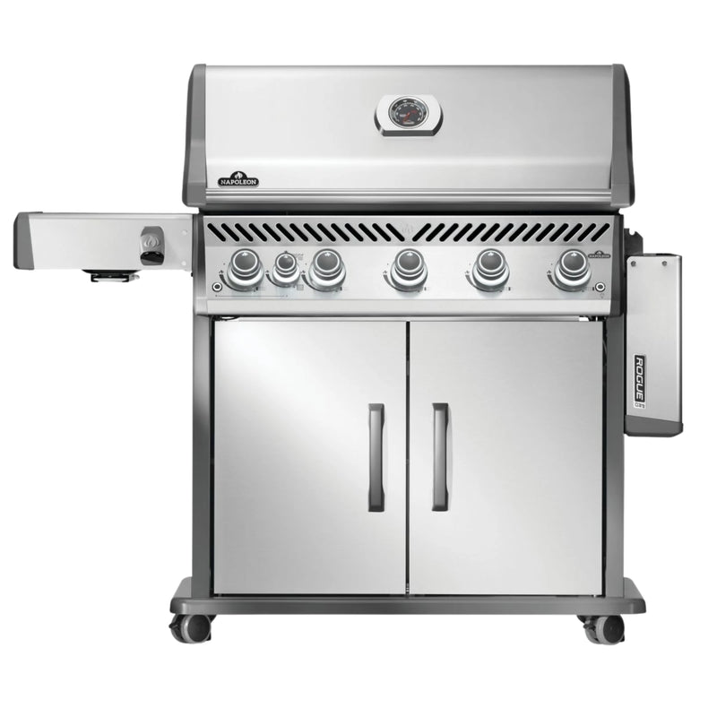 Napoleon Rogue PRO 625 SIB Freestanding Gas Grill w/ Infrared Side Burner | GW STORE